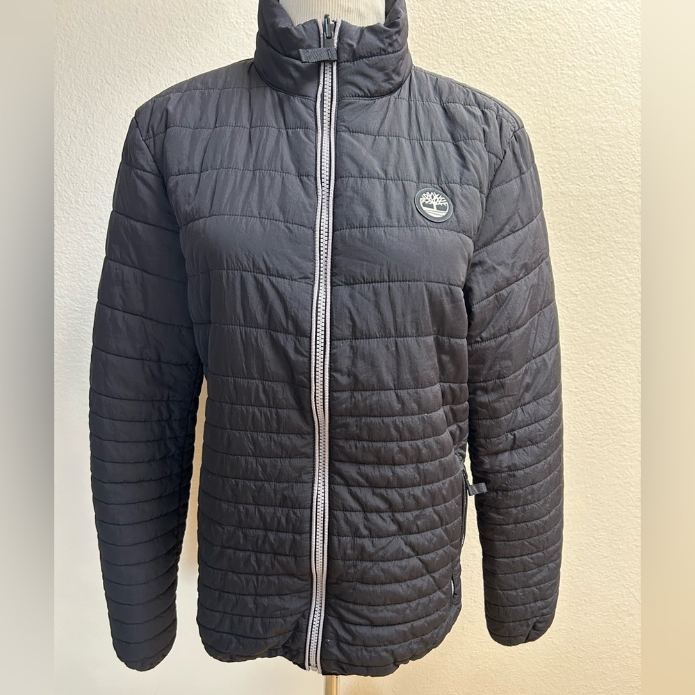 Timberland Women’s Quilted Puffer Jacket Black S/P Compatible Layering System